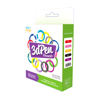 myFirst - Filaments - 3DPEN - 5 Colours