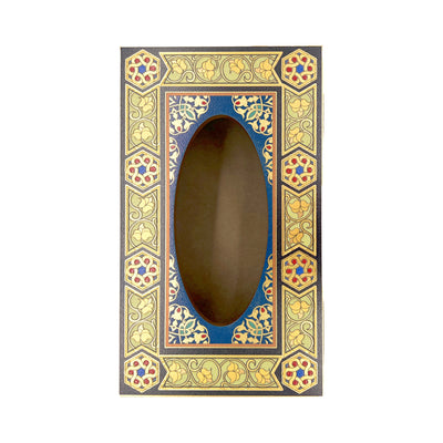 Luxury Arabic Geometric Tissue Box Cover – Elegant Decorative Holder
