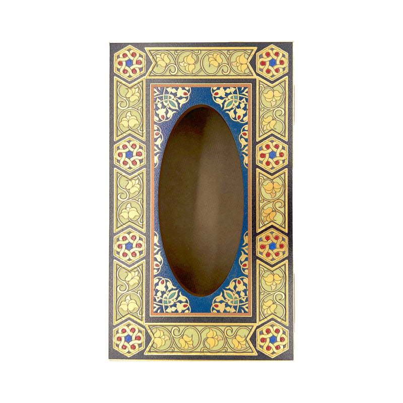 Luxury Arabic Geometric Tissue Box Cover – Elegant Decorative Holder