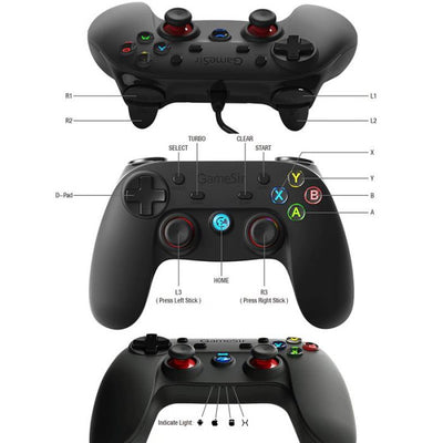 GameSir - G3W Wired PC Controller For Android / Tablet / TV Box / Windows and PS3 - Black